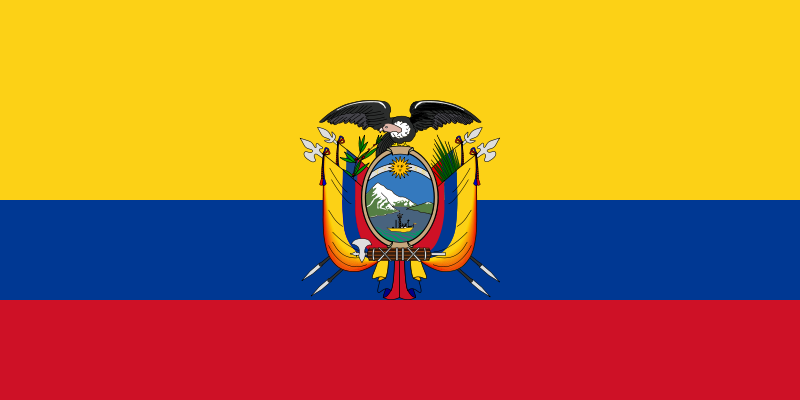 Bandera de ECUADOR